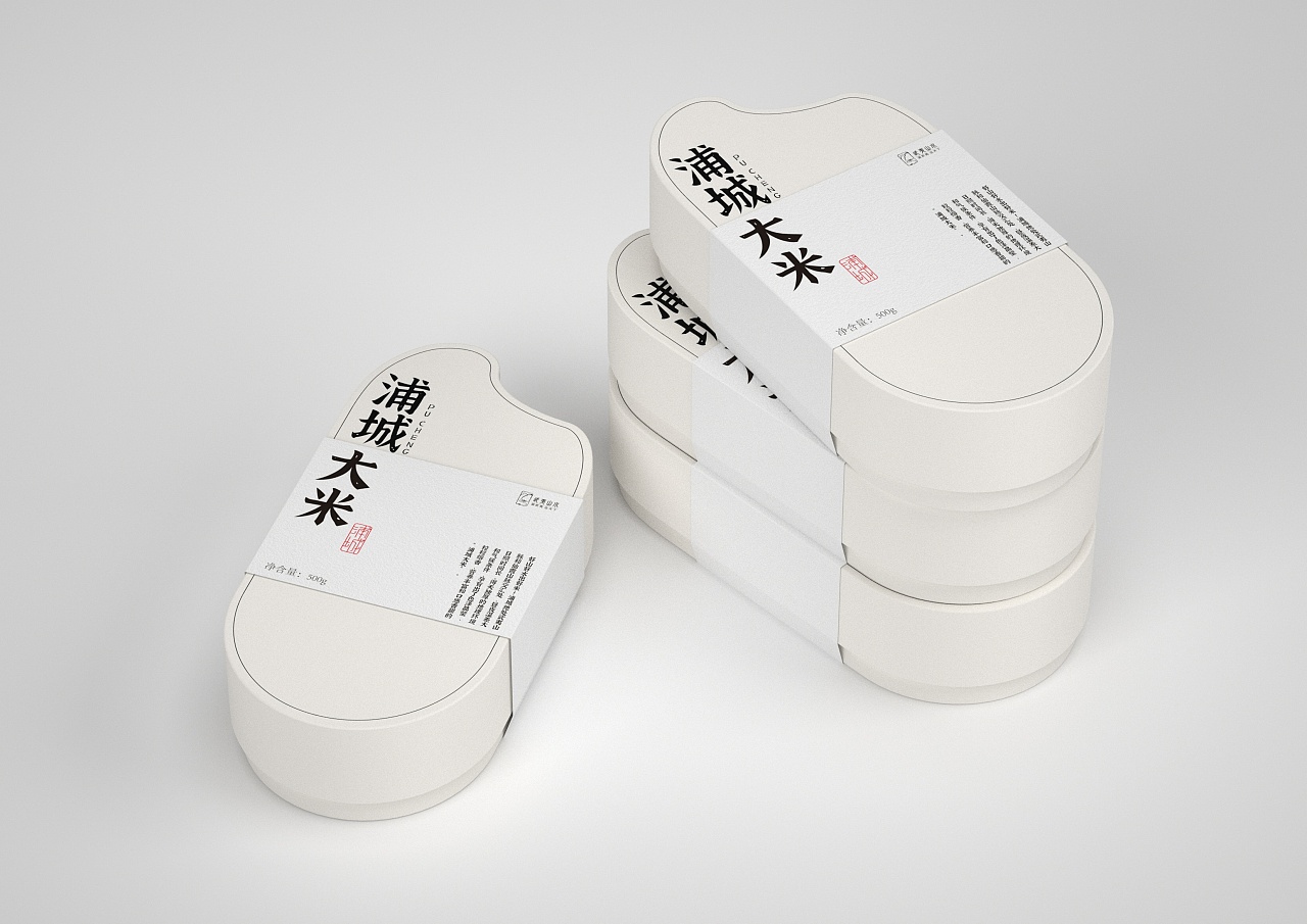农产品礼盒设计/大米包装设计